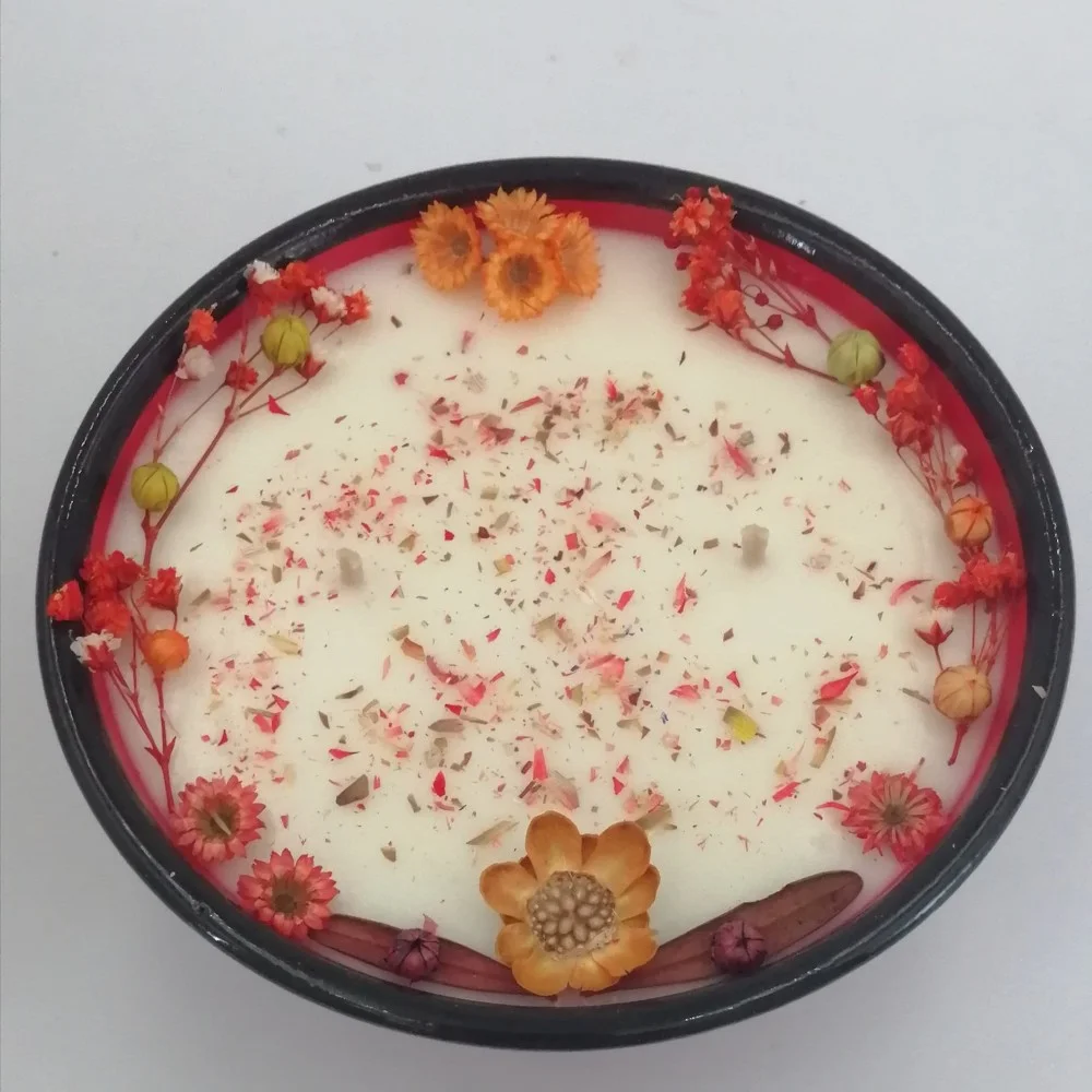 KUTİUM 220 ML Seramik Kase / Enerji Taşlı, Koku ve Renk Seçimli / CocoSoy Mumu