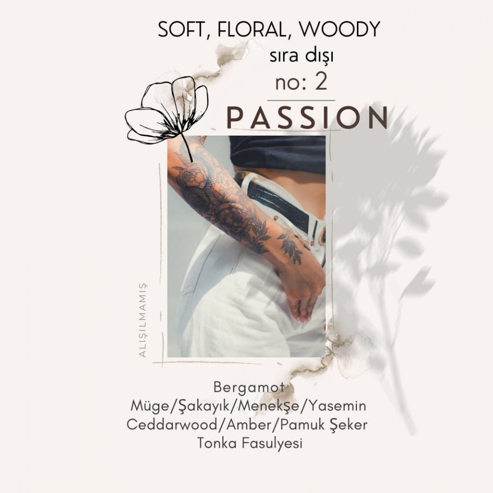 PASSION / Mum Esansı AAA Series (IFRA sertifikalı) 