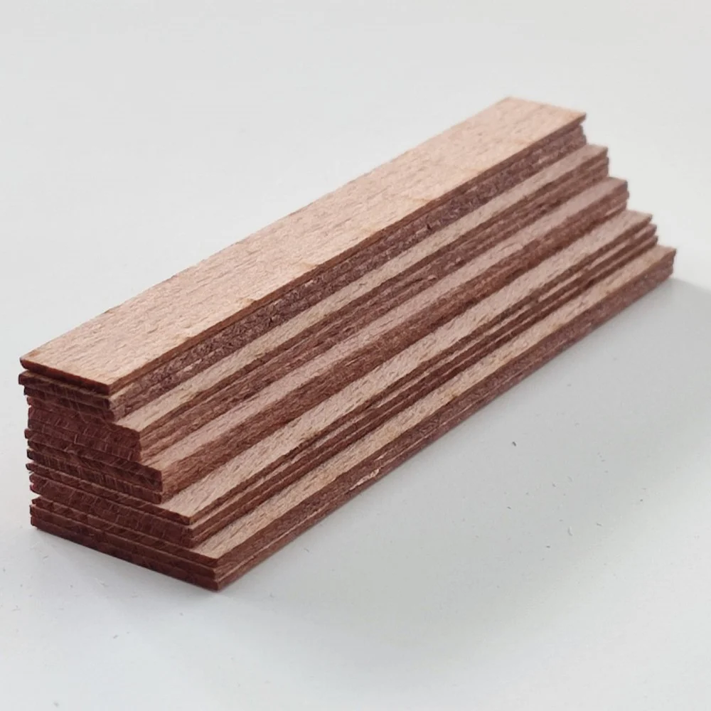 Ahşap Fitiller / Başlangıç Paketi , 70 Adet / 7 Farklı En Bir arada / Metal Sehpalı (*)/ Kendinden Yapışkan Bantlı Ahşap Fitiller / Başlangıç Paketi , 70 Adet / 7 Farklı En Bir arada / Metal Sehpalı (*)/ Kendinden Yapışkan Bantlı
