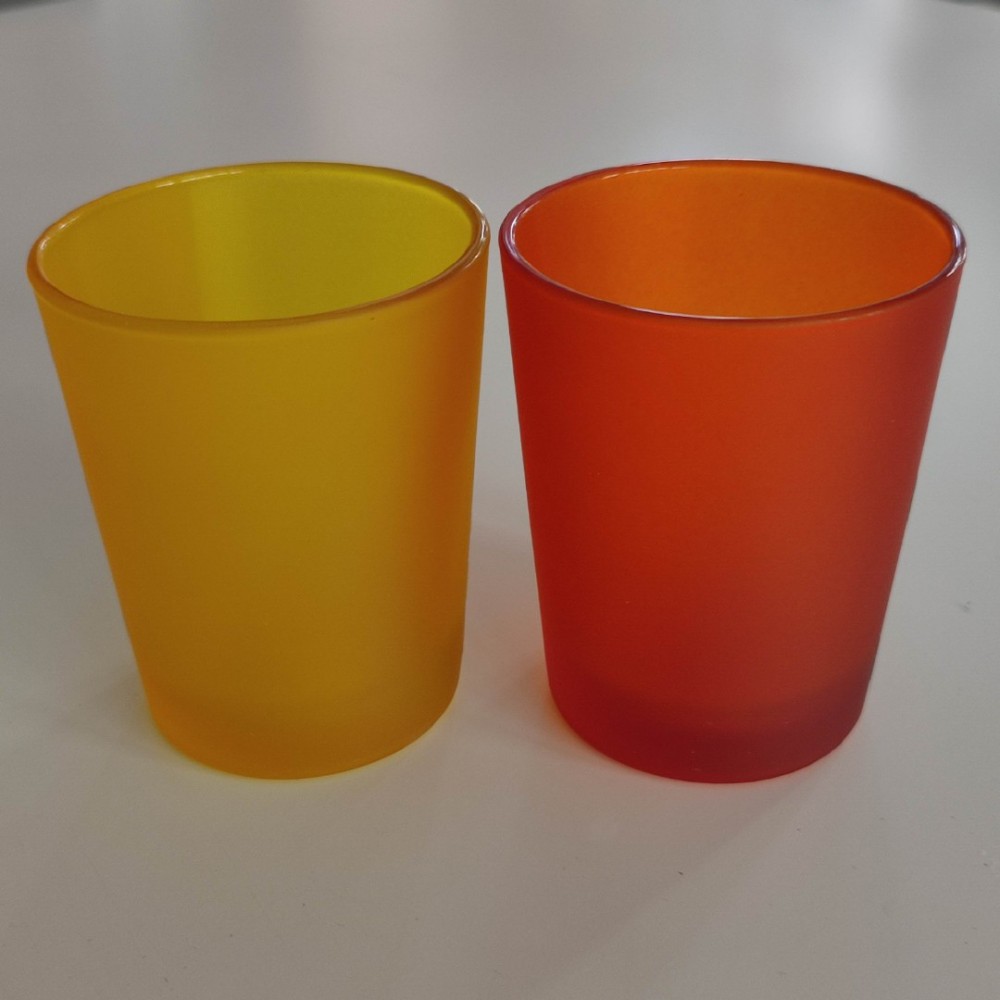 CHAKRA 110, 3 Renk Seçimli, Buzlu Mat Mum Bardağı, 2+2+2, 6 Adet,155cc CHAKRA 110, 3 Renk Seçimli, Buzlu Mat Mum Bardağı, 2+2+2, 6 Adet,155cc