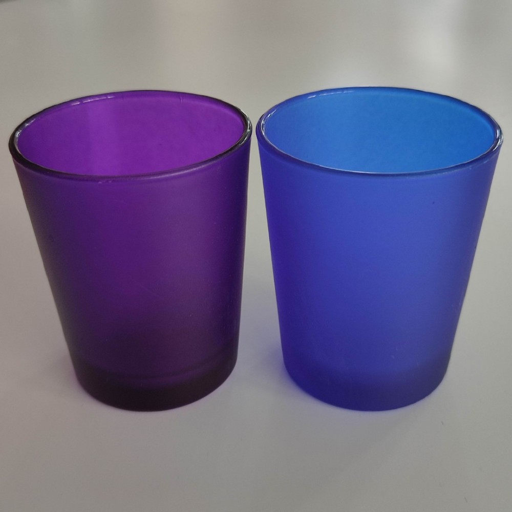 CHAKRA 110, 3 Renk Seçimli, Buzlu Mat Mum Bardağı, 2+2+2, 6 Adet,155cc CHAKRA 110, 3 Renk Seçimli, Buzlu Mat Mum Bardağı, 2+2+2, 6 Adet,155cc