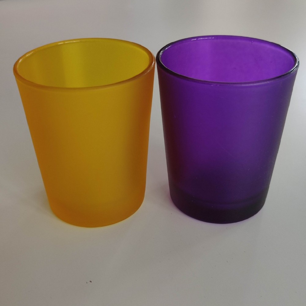 CHAKRA 110, 3 Renk Seçimli, Buzlu Mat Mum Bardağı, 2+2+2, 6 Adet,155cc CHAKRA 110, 3 Renk Seçimli, Buzlu Mat Mum Bardağı, 2+2+2, 6 Adet,155cc