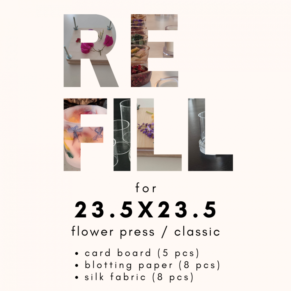 REFILL Büyük Tip  / Large Flower Press  - Classic  REFILL