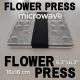 Çiçek Pres Kiti  / Microwave Tip / Flower Press  - Microwave / 16x16cm / Full Set