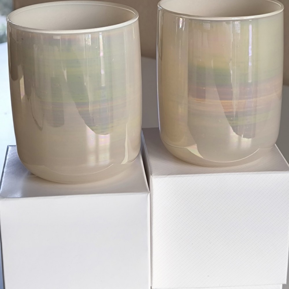 LUSTER BEIGE ICONIC Mum Bardağı, 280 cc , 6 Adet LUSTER BEIGE ICONIC Mum Bardağı, 280 cc , 6 Adet