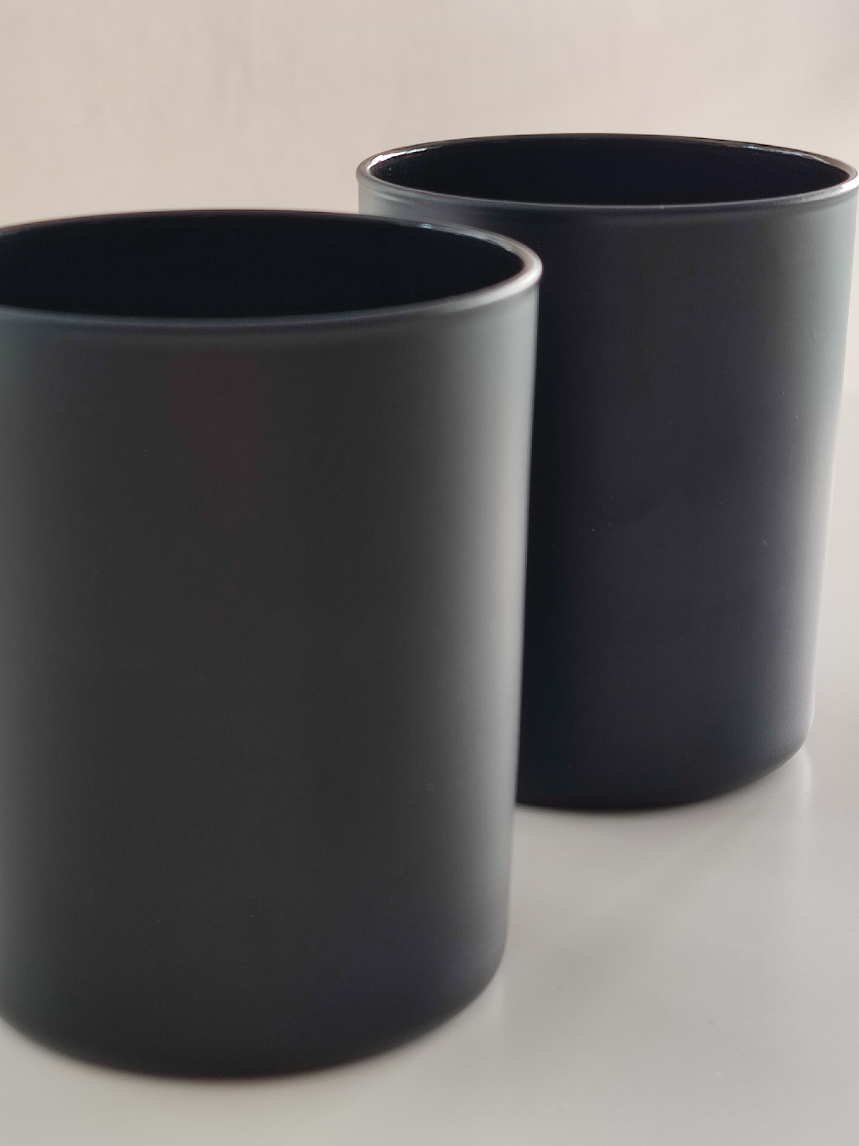Deep Black Mum Bardağı, 6 Adet / Bardak seçimli