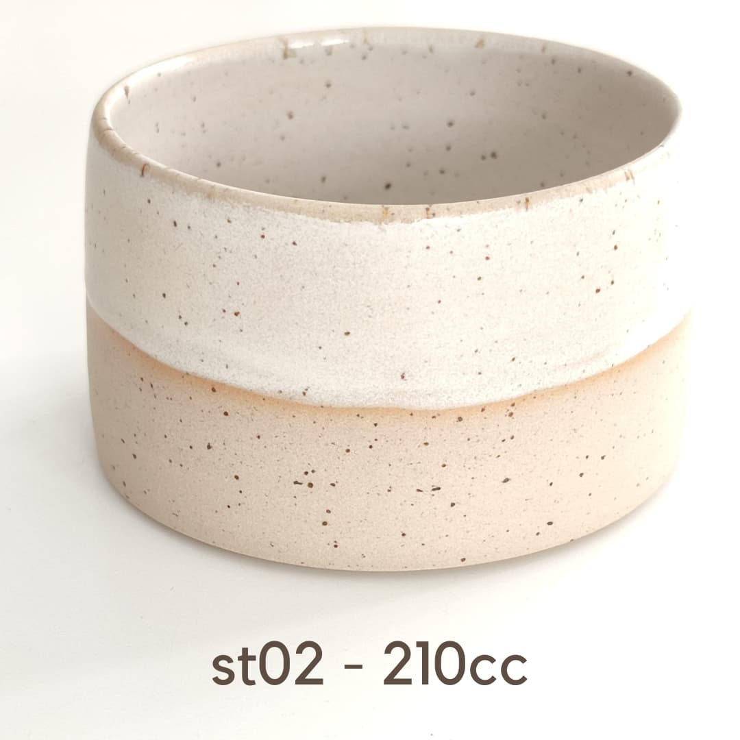 Seramik Stoneware Mumluk ST02 / 210cc